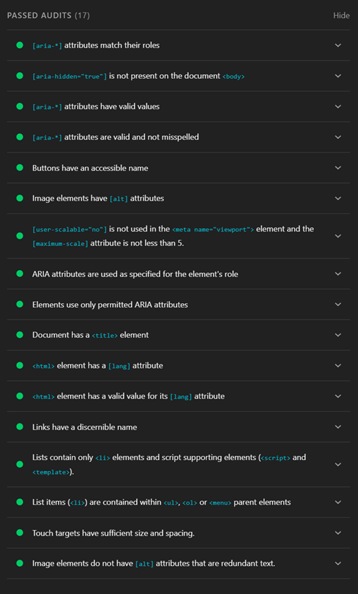 Google Mobile-Friendly Test report